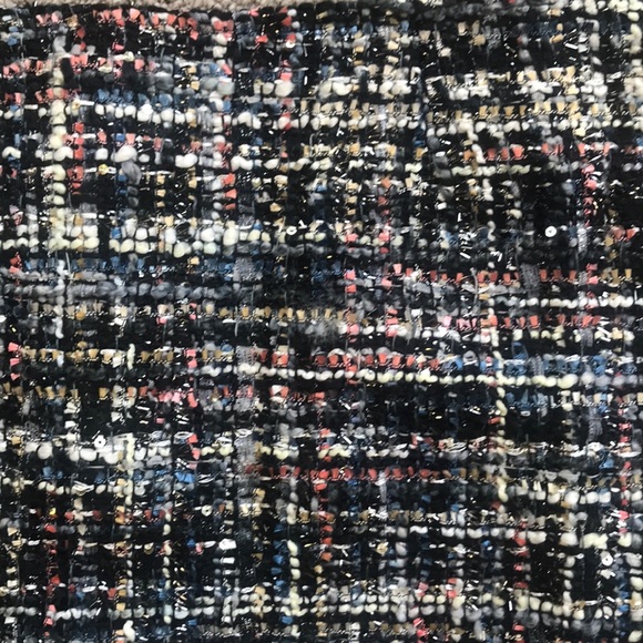 SHEIN MINI SKIRT TWEED SPARKLE SIZE SMALL - Picture 2 of 4